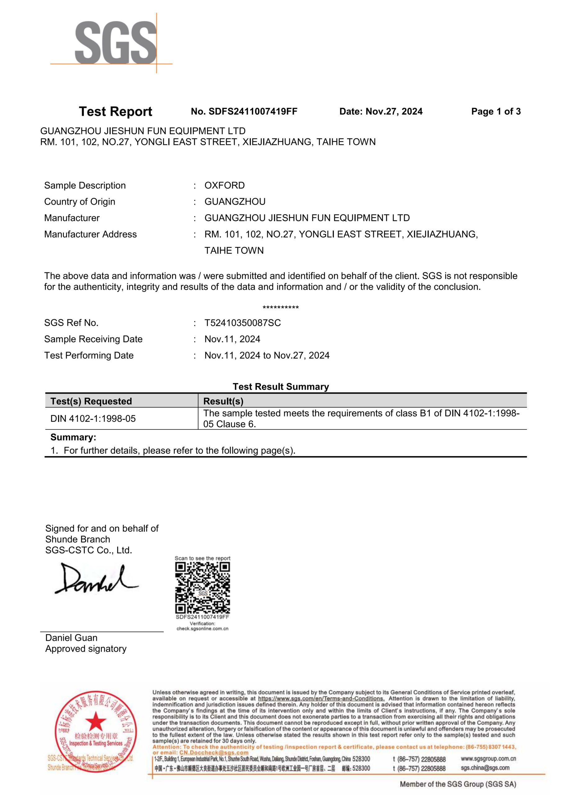 Certification 2